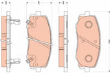 Brake Pad Set, Disc Brake GDB351 - TRW - Brake Pads - TRW