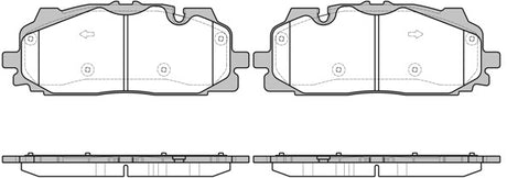 Brake Pad Set Front Axle AUDI SQ5 2017 Disc Brake 1667.00 - REMSA
