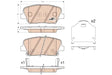 Brake Pad Set, Disc Brake GDB3549 - TRW