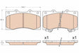 Brake Pad Set, Disc Brake GDB3560 - TRW