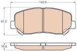 Brake Pad Set, Disc Brake GDB3562 - TRW - Brake Pads - TRW
