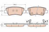 Brake Pad Set, Disc Brake GDB3569 - TRW - Brake Pads - TRW