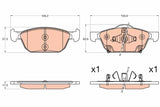 Brake Pad Set, Disc Brake GDB360 - TRW - Brake Pads - TRW