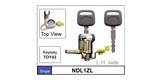 Door Lock NDL1ZL - Nice Products | Universal Auto Spares