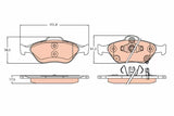 Brake Pad Set, Disc Brake GDB3625 - TRW - Brake Pads - TRW