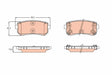 Brake Pad Set, Disc Brake GDB3641 - TRW