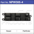 Power Window Switch NPW305-4 - Nice Products | Universal Auto Spares