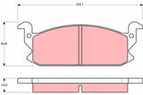 Brake Pad Set, Disc Brake GDB366 - TRW - Brake Pads - TRW