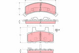 Brake Pad Set, Disc Brake GDB404 - TRW