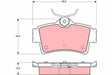 Brake Pad Set, Disc Brake GDB4070 - TRW