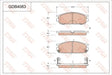 Brake Pad Set, Disc Brake GDB4083 - TRW
