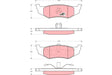 Brake Pad Set, Disc Brake GDB4119 - TRW