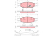 Brake Pad Set, Disc Brake GDB4120DT - TRW
