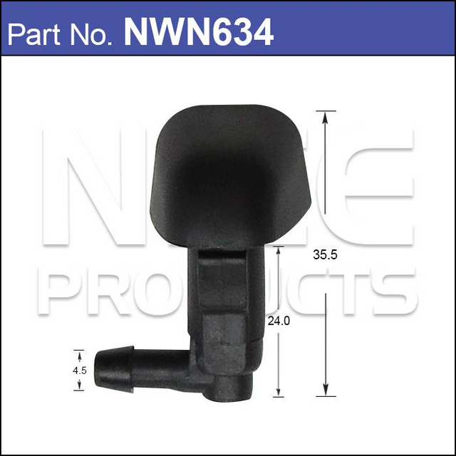 Washer Jet Pair NWN634 - Nice Products | Universal Auto Spares