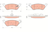 Brake Pad Set, Disc Brake GDB4130 - TRW - Brake Pads - TRW