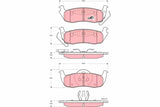 Brake Pad Set, Disc Brake GDB4137 - TRW - Brake Pads - TRW