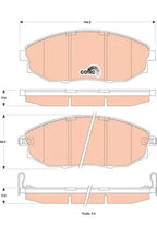 Brake Pad Set, Disc Brake GDB4179DT - TRW