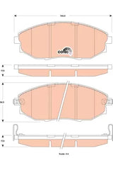 Brake Pad Set, Disc Brake GDB4179DT - TRW