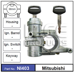 Ignition Lock NI403 - Nice Products | Universal Auto Spares
