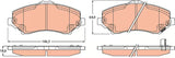 Brake Pad Set, Disc Brake GDB460 - TRW - Brake Pads - TRW