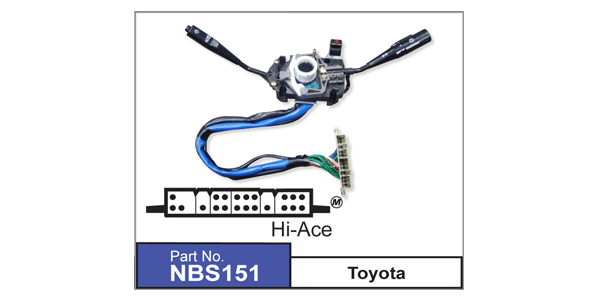 Blinker Switch NBS151 - Nice Products | Universal Auto Spares