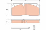 Brake Pad Set, Disc Brake GDB5058 - TRW