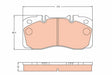 Brake Pad Set, Disc Brake GDB5068 - TRW