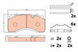 Brake Pad Set, Disc Brake GDB5084 - TRW