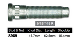 Wheel Stud S989 - Nice Products | Universal Auto Spares
