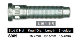 Wheel Stud S989 - Nice Products | Universal Auto Spares