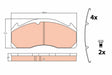 Brake Pad Set, Disc Brake GDB5085 - TRW