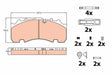 Brake Pad Set, Disc Brake GDB5091 - TRW