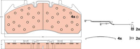 Brake Pad Set, Disc Brake GDB5096 - TRW
