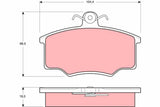 Brake Pad Set, Disc Brake GDB628 - TRW