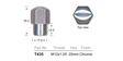 Chrome Nut T435 - Nice Products | Universal Auto Spares