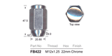 Chrome Nut FB422 - Nice Products | Universal Auto Spares