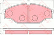 Brake Pad Set, Disc Brake GDB7045AT - TRW