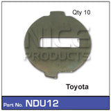 Dust Cup (10) NDU12 - Nice Products | Universal Auto Spares