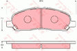 Brake Pad Set, Disc Brake GDB7113AT - TRW