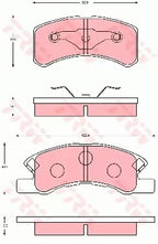 Brake Pad Set, Disc Brake GDB7114AT - TRW
