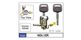 Door Lock NDL1ZR - Nice Products | Universal Auto Spares