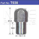 Chrome Nut T038 - Nice Products | Universal Auto Spares