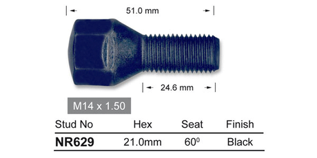 One Piece Stud NR629 - Nice Products | Universal Auto Spares