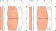 Brake Pad Set, Disc Brake GDB7519 - TRW