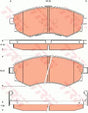 Brake Pad Set, Disc Brake GDB7521 - TRW