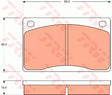 Brake Pad Set, Disc Brake GDB7523 - TRW