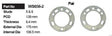 Wheel Spacer (2) WS656-2 - Nice Products | Universal Auto Spares
