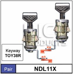 Door Locks Pair NDL11X - Nice Products | Universal Auto Spares