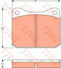 Brake Pad Set, Disc Brake GDB7572 - TRW