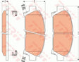 Brake Pad Set, Disc Brake GDB7581 - TRW